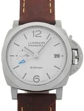 Panerai — Panerai Luminor PAM01367 Stainless Steel Leather 40mm Box and Papers #TW080 — Watch — resale