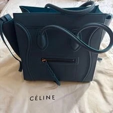 Celine — Celine Luggage Phantom Ocean Medium From Japan — Handbag — resale