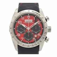 Tudor — Tudor Fast Rider Chronograph 42000D Stainless Steel 42mm Red Dial #TSW811 — Watch — resale