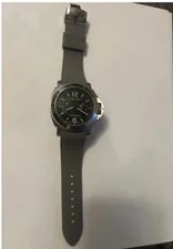 Panerai — Panerai Luminor 44mm Automatic Black Dial Gray Rubber Strap 300m — Watch — resale