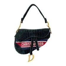 Dior — Dior Saddle Embossed Print — Handbag — resale