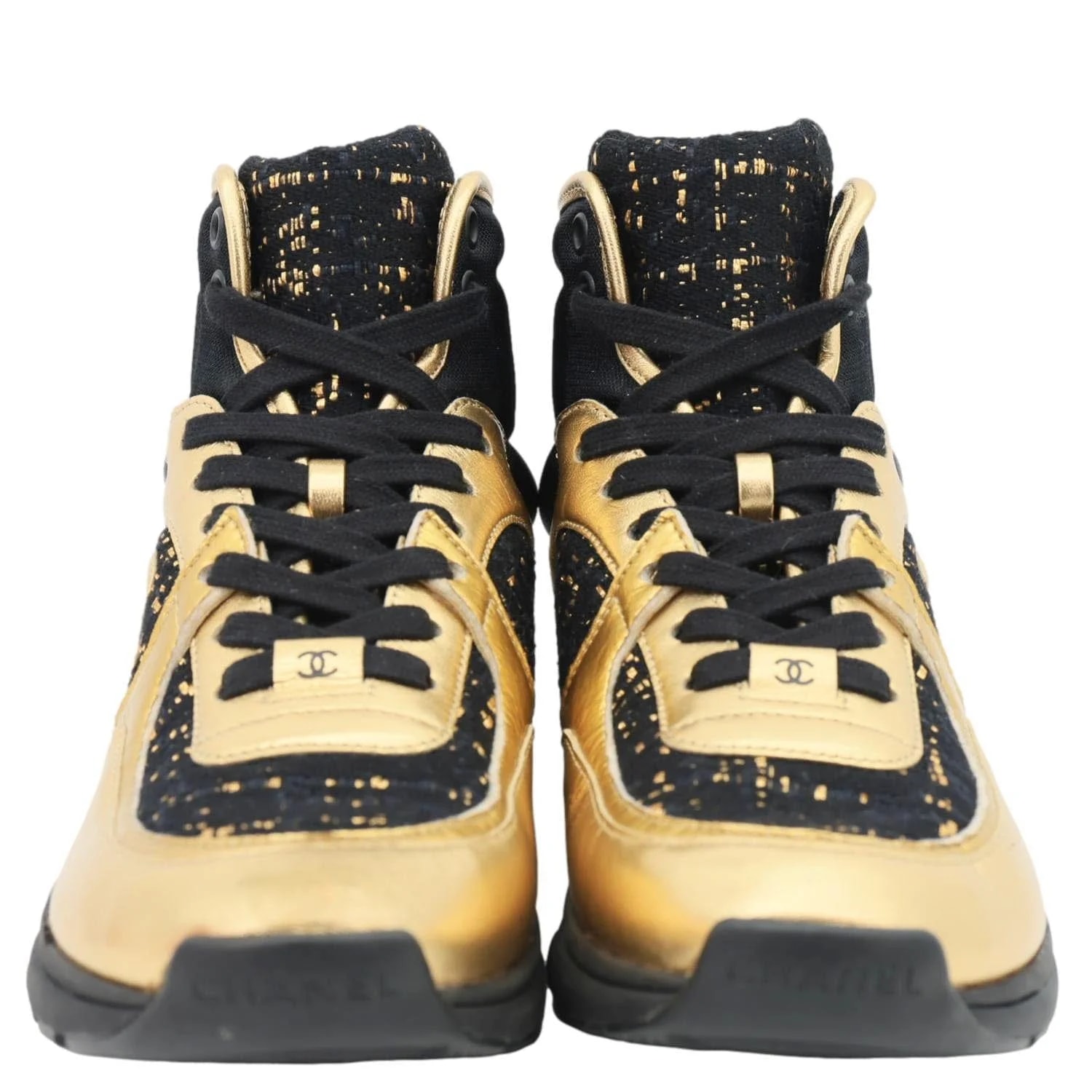 Chanel — Chanel CC Logo High Top — Sneaker — resale