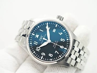 IWC — IWC Pilot's Mark XX NEW Black Dial Stainless Steel Bracelet IW328202 — Watch — resale