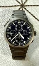 IWC — IWC GST Chronograph Titanium Black Dial 43mm Automatic ’s IW371503 3715 — Watch — resale