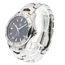 TAG Heuer — TAG Heuer Link WJF2116 39mm SS Black Dial Automatic GMT Date #C605 — Watch — resale