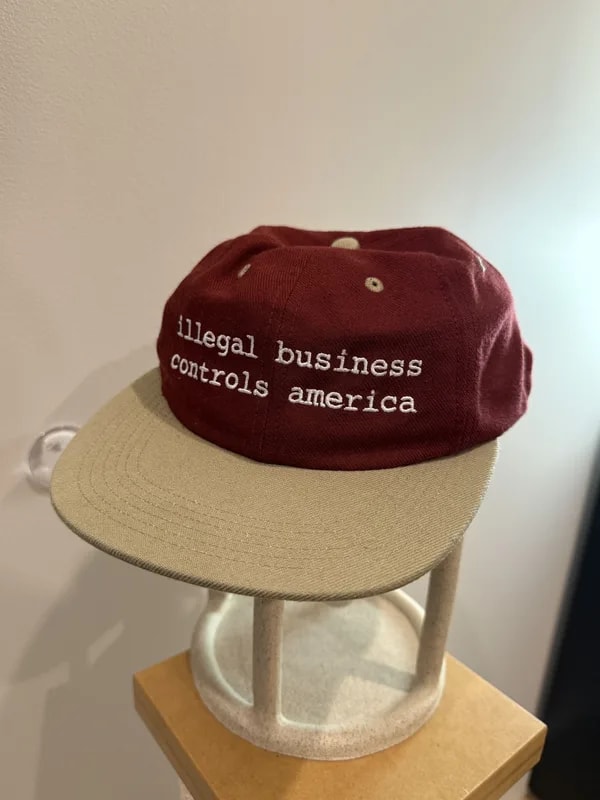 Supreme — Supreme Illegal Business Controls America Hat — Handbag — resale