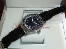 IWC — IWC Pilot's Worldtimer 24Timezone Stainless Steel Black Dial 45mm IW326201 — Watch — resale