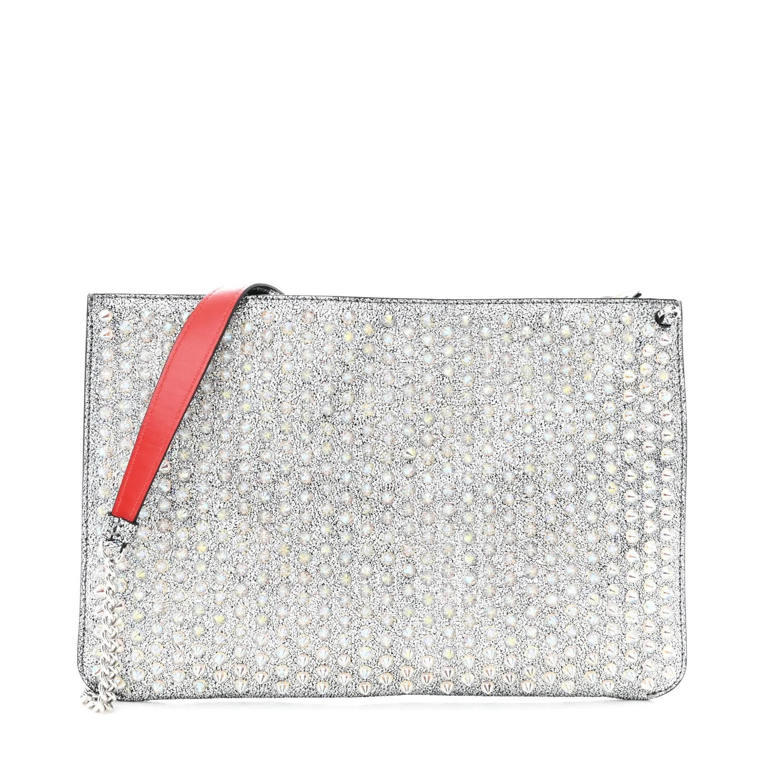 Christian Louboutin — Mica Studded Loubiclutch — Handbag — resale