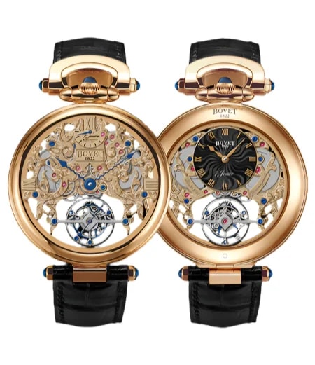 Worldofluxuryus — Bovet Fleurier Grandes Complications Skeleton 18K Rose Gold — Watch — resale