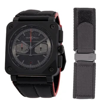 Bell And Ross — Instruments Automatic Black Dial BR0394-BTR-CE/SCA — Watch — resale