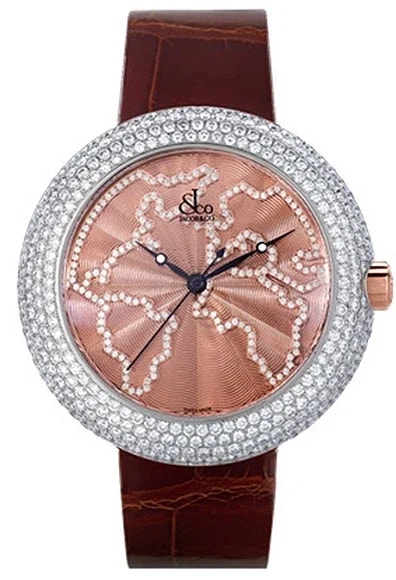 Worldofluxuryus — Jacob & Co Brilliant Stainless Steel & Diamonds Lady's — Watch — resale