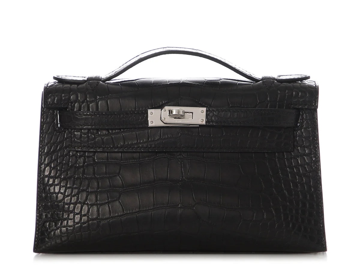 Hermès — Hermès Matte Kelly Pochette — Handbag — resale