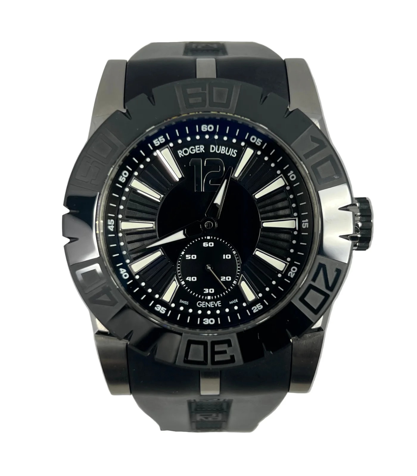 Worldofluxuryus — Roger Dubuis Easy Diver Chronograph Stainless Steel — Watch — resale