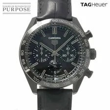 Tag Heuer — TAG Heuer Carrera Caliber Heuer 02 Black Edition CBN2A1G Chronograph Date Automa — Watch — resale