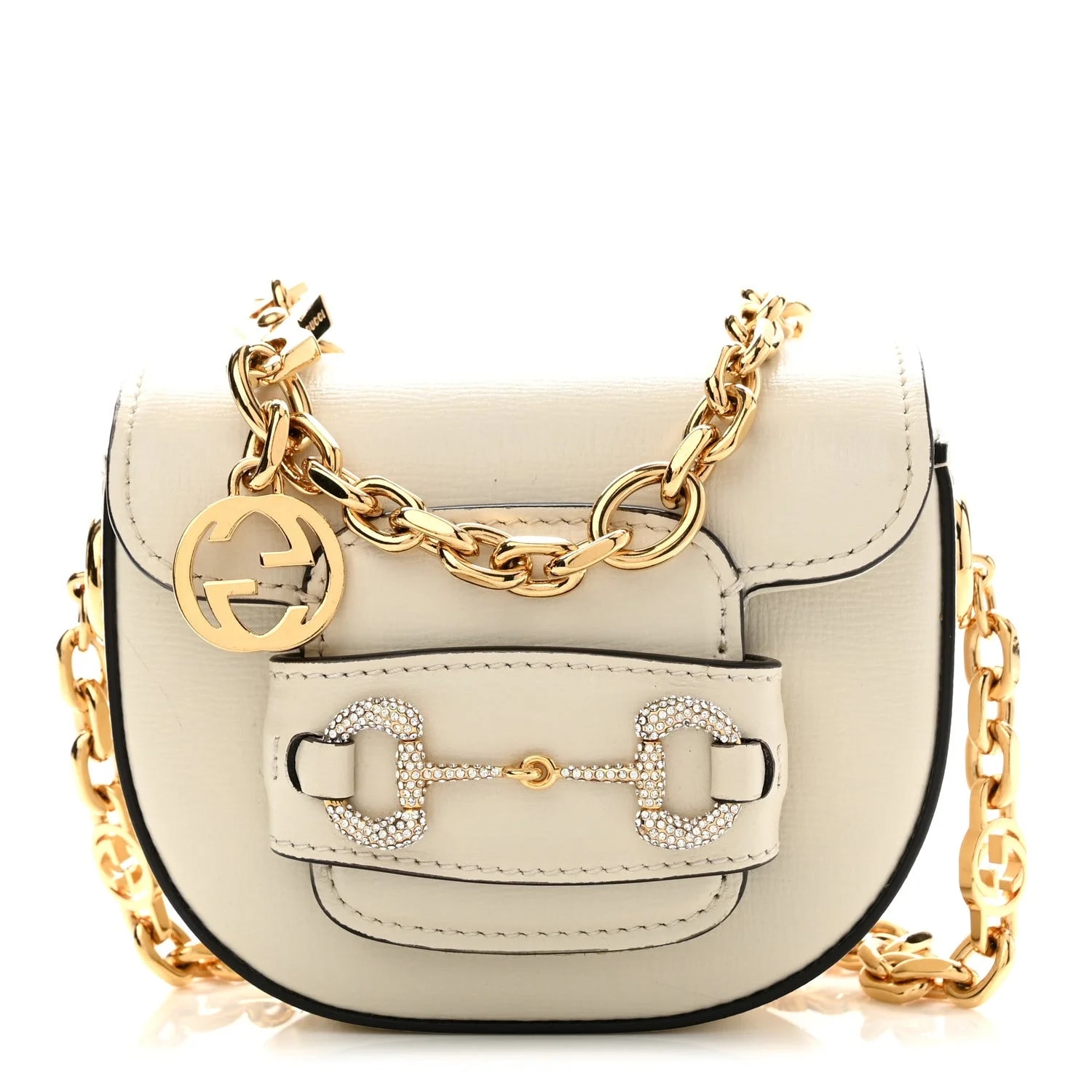 Gucci — Azalea GG Mini Horsebit 1955 Waist Mystic — Handbag — resale