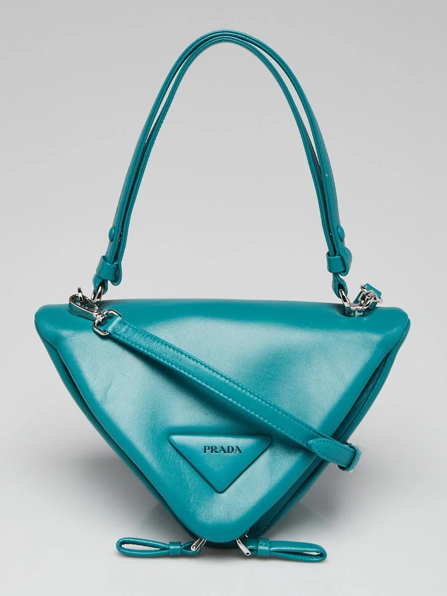 Prada — Prada Pavone Triangle 1BA315 — Handbag — resale