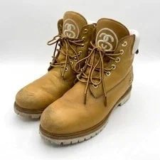 Timberland — 9.0US Timberland Shoes Stussy 6Inch Boots Limited Edition Vhtf Desig — Sneaker — resale