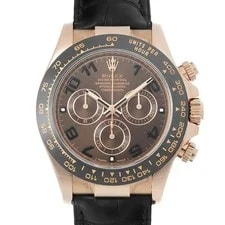 Rolex — Rolex Cosmograph Daytona 116515LN 40mm Rose Gold Brown #WW245 — Watch — resale