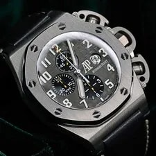Audemars Piguet — Audemars Piguet Royal Oak Offshore Terminator 3 Gray Dial Full SET 25863TI — Watch — resale