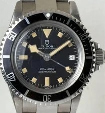 Tudor — Tudor Prince Oysterdate Submariner Automatic Diver Black Dial No Box R# — Watch — resale