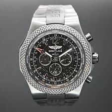 Breitling — Breitling Bentley GMT M47362 49mm Black Dial Rubber Strap — Watch — resale