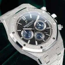 Audemars Piguet — Audemars Piguet Royal Oak Black Dial White Gold SET 26331BC.GG.1224BC.03 — Watch — resale