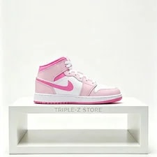 Air Jordan — Air Jordan 1 Mid Foam DQ8423-601 Big ' (GS) Size 4Y - 7Y — Sneaker — resale