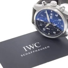 IWC — IWC Pilot's Spitfire IW387901 41mm SS Black #C22289 — Watch — resale