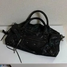 Balenciaga — Balenciaga Twiggy Motorcycle Y2K W/ 2 Straps Dust Auth JPN — Handbag — resale