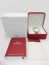 Omega — Omega Seamaster Aqua Terra Silver Quartz 39mm Box Papers — Watch — resale