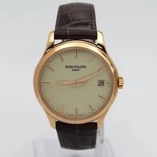 Patek Philippe — Patek Philippe Calatrava 18K Rose Gold Ivory Dial Automatic 5227R-001 — Watch — resale