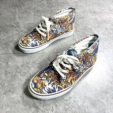 Vans — 8.5US Dead Stock Vans Kenzo Collaboration /Tiger Pattern/Tiger — Sneaker — resale
