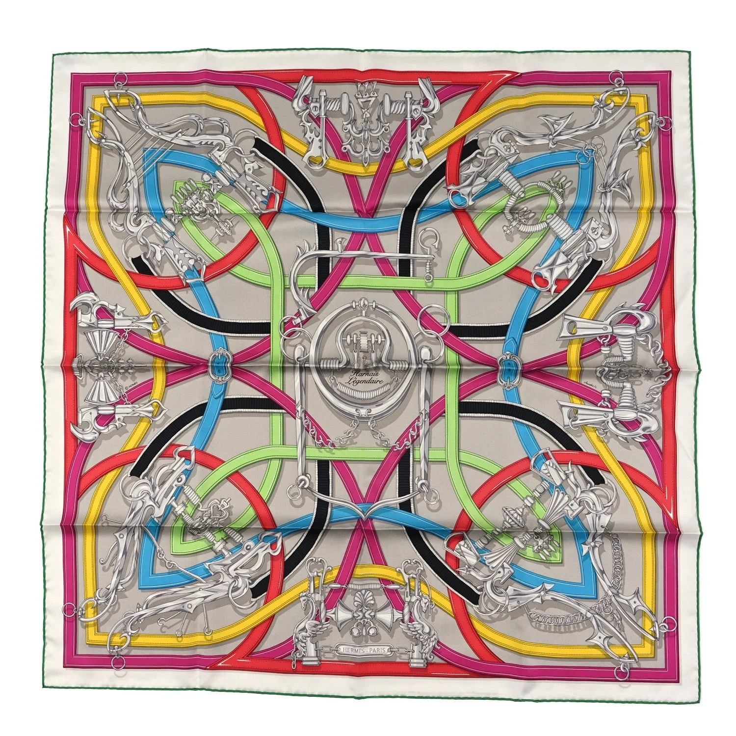 Hermès — Harnais Legendaire Scarf 90 Multicolore — Accessory — resale