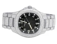 Patek Philippe — Patek Philippe Aquanaut 5167/1a Steel Pave Set VS Diamond 21.5 Ct — Watch — resale