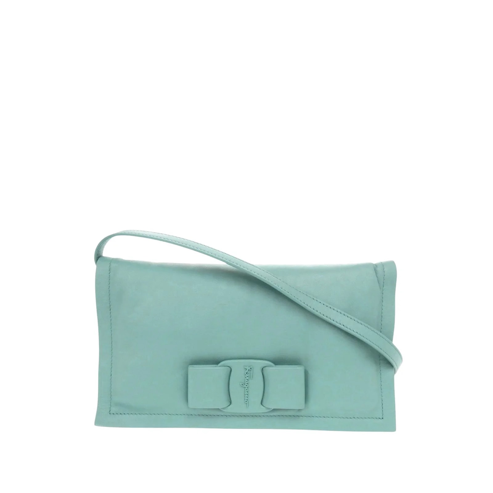 Ferragamo — Mini Padded Viva Bow Crossbody — Handbag — resale