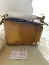 Loewe — Loewe Puzzle Mini Sahara — Handbag — resale