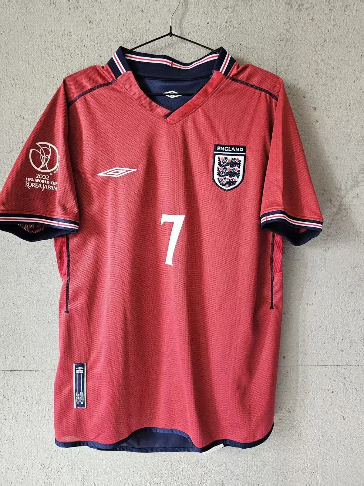 David Beckham — 2002 England #7 David Beckham — streetwear — resale