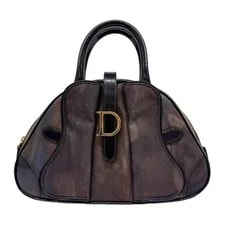 Dior — Dior Mini Saddle Bowler Handle — Handbag — resale