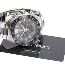 Tag Heuer — TAG Heuer Formula 1 CAZ1011.BA0843 43mm SS Gray / Black #C20552 — Watch — resale