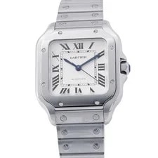 Cartier — Cartier Santos WSSA0018 Stainless Steel 39.8mm Silver Dial Automatic #TZW1312 — Watch — resale