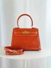 Hermès — Hermes 1998 Croco Dile Porosus Kelly 20 — Handbag — resale