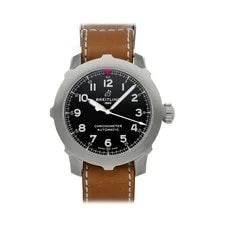 Breitling — Breitling Aviator Super 8 B20 Auto Steel 46 Brown Strap AB2040101B1X1 — Watch — resale