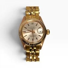 Rolex Lady Datejust 26mm 18K Yellow Gold Jubilee Automatic 6916 Circa 1972