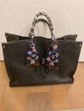 Louis Vuitton — Louis Vuitton Neverfull Inside Out Chain Scarf — Handbag — resale