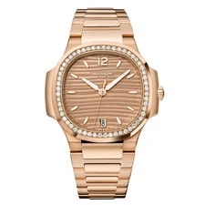 Patek Philippe — Patek Philippe Nautilus 7118/1200R-010 Golden Brown Opaline Dial Rose Gold — Watch — resale