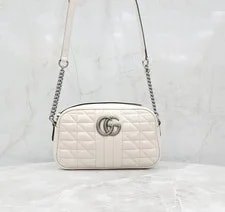Gucci — Gucci New GG Marmont Small Camera 447632 154697137 — Handbag — resale