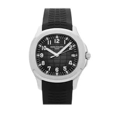 Patek Philippe — Patek Philippe Aquanaut Date Auto Steel 40mm Strap Black Dial 5167A-001 — Watch — resale