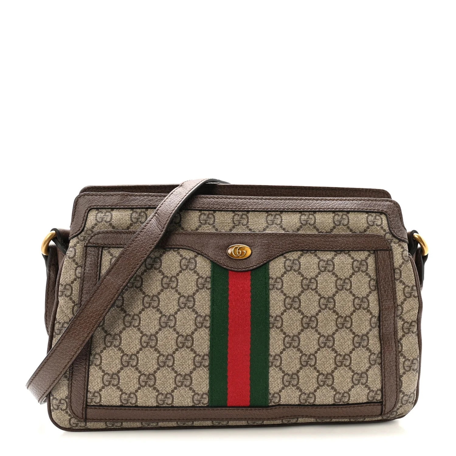 Gucci — Web Medium Ophidia New Acero — Handbag — resale