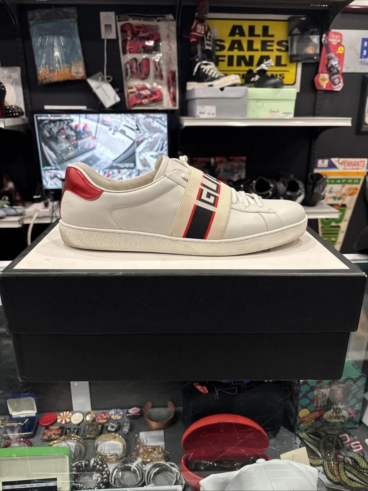 Gucci — ’S Gucci New Ace Size 10 1/2 Shoes — Sneaker — resale