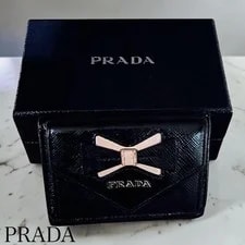 Prada — Prada With Box Mini Wallet — Handbag — resale